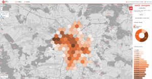 Datová mapa České Budějovice